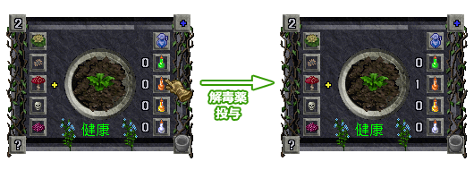 解毒薬投与